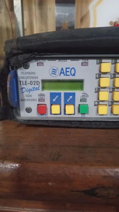 Telefone digital híbrido AEQ tle-02  - Foto 2