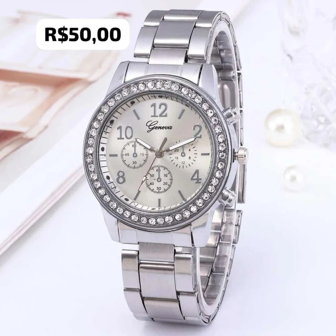 Lindos relógio feminino charmoso e sofisticado  - Foto 3