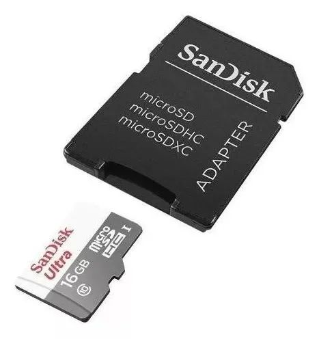 Cartão Memoria 16gb Microsd Sandisk Classe 10 Ultra Novo Lacrado Original - Foto 3