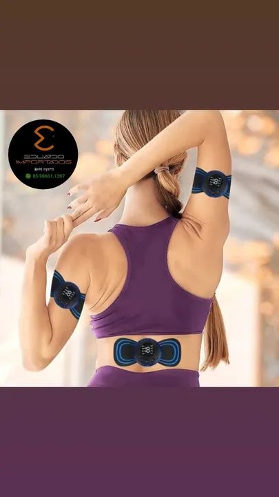 Mini massageador elétrico Recarregável  - Foto 4