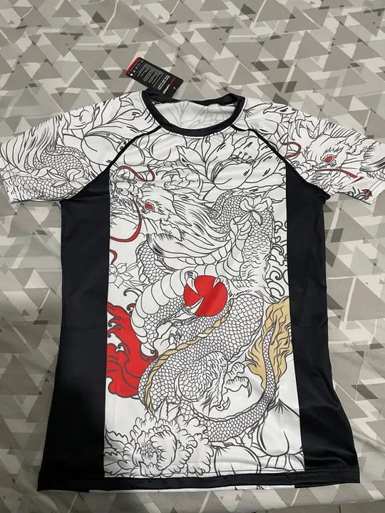 Rash guard jiu jitsu japa dragão  XL - Foto 2