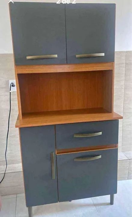 Armário de cozinha somente 3 unidades disponíveis  - Foto 2