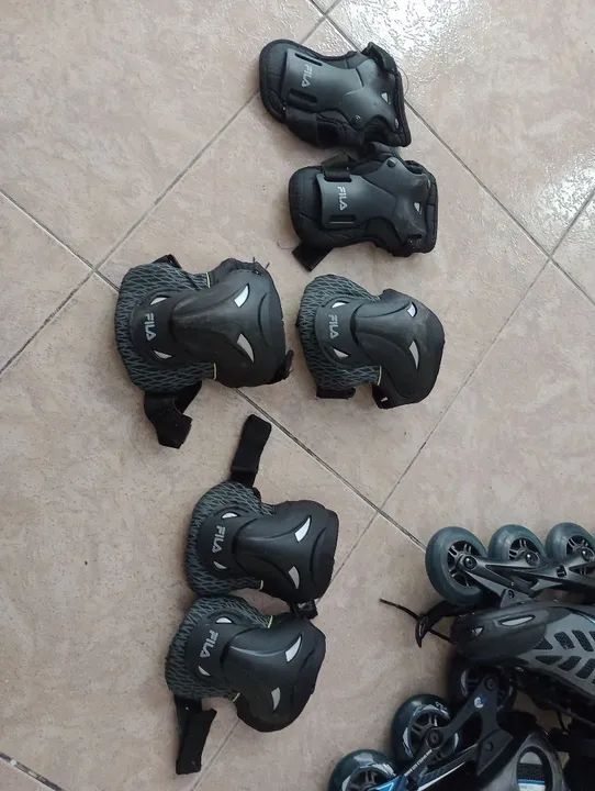 Patins Fila com Kit de Proteção - Foto 5