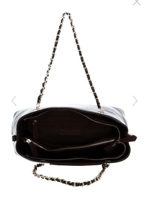 Bolsa Valentino de Ombro Preta com Alça de Corrente - Foto 3