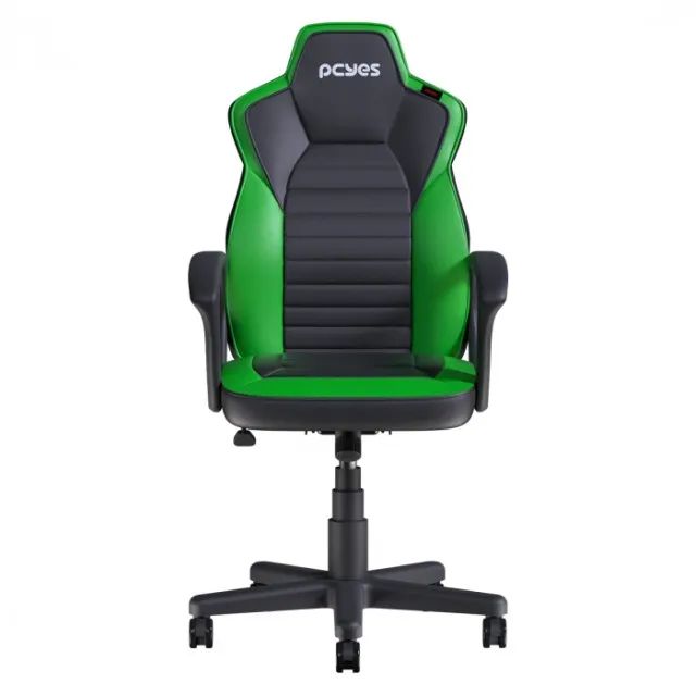 Cadeira Gamer PCYes Mad Racer STI Turbo Savage Green - WZetta - Foto 2