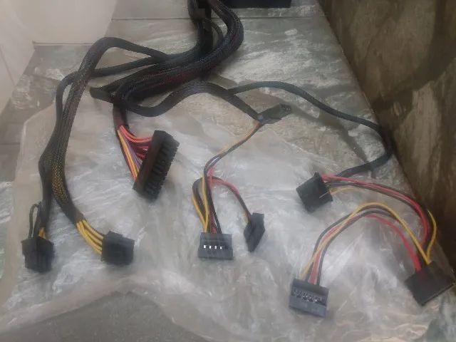 Fonte Gamer ATX Fortrek Crusader 500W - Foto 4