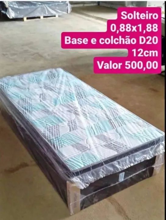 Colchão D20  c9m box 42 cm pronta entrega 