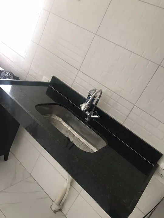 Pia 2x0,60 com parte seca e molhada  + Cuba - Foto 4