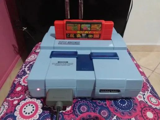 Fita cartucho super Nintendo 900 Jogos Em Um Só Cartucho-Produto novo lacrado - Foto 2