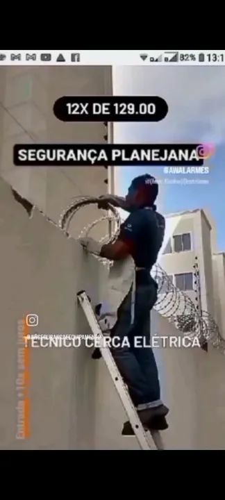 Cercas elétrica inteligente 