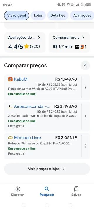 Roteador ASUS Wireless - Novo - Foto 3