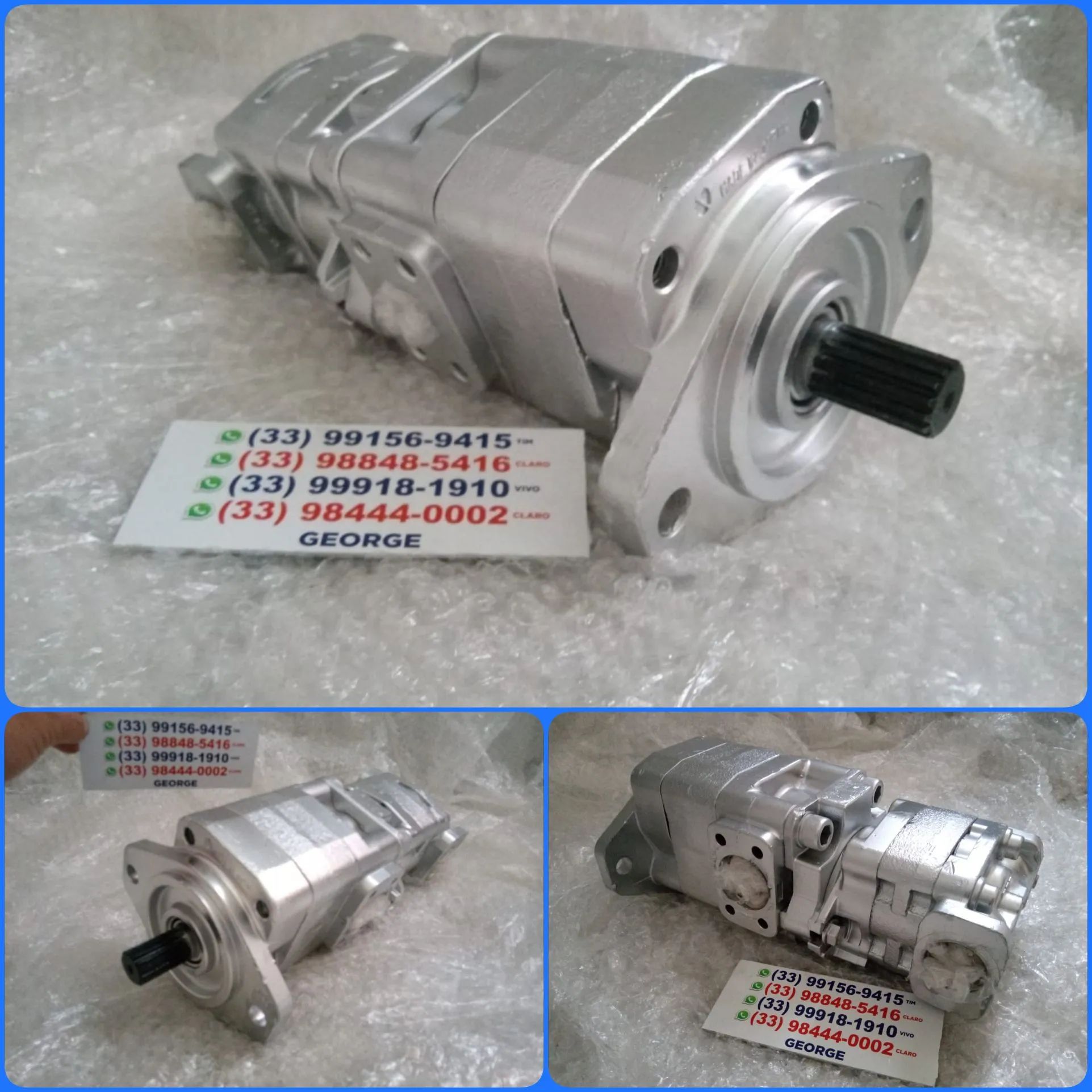 BOMBA HIDRÁULICA DUPLA - Foto 2