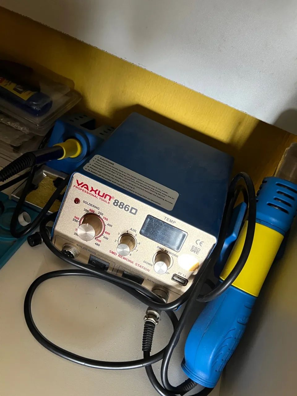 Estação de retrabalho SMD Yaxun 886D - Foto 2