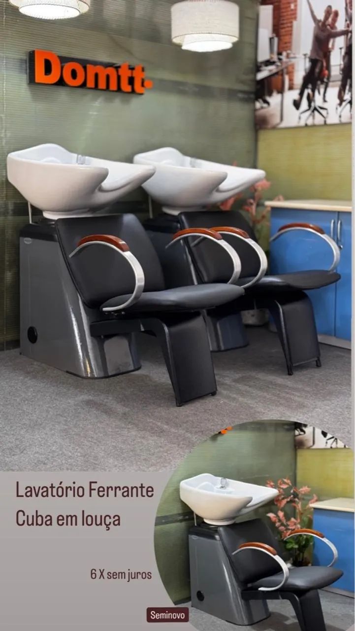 Cadeira Lavatório Ferrante Cuba de Louça  - Foto 3