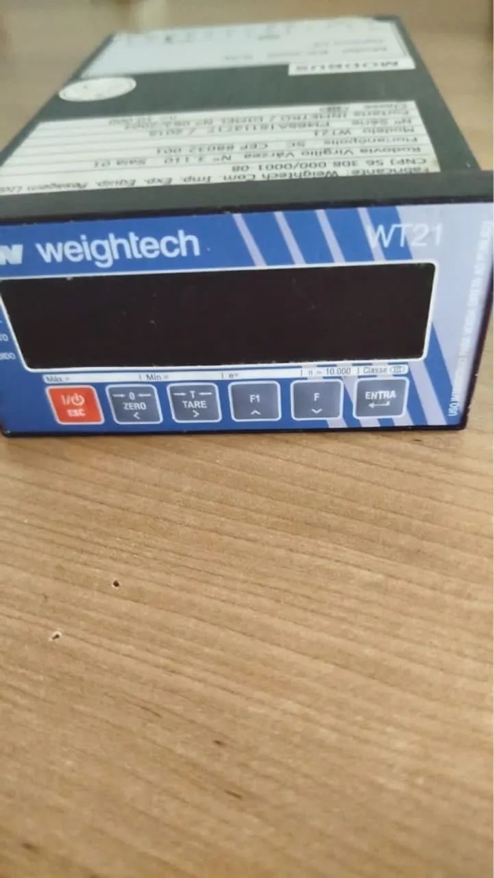 indicador WT 21 modbus weightech