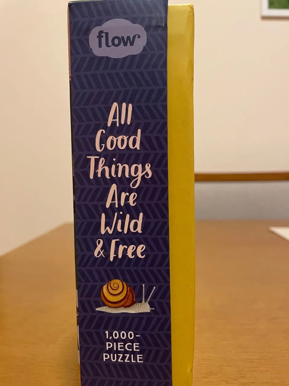 Quebra-cabeça importado - 1000 peças - All Good Things Are Wild & Free - Foto 2