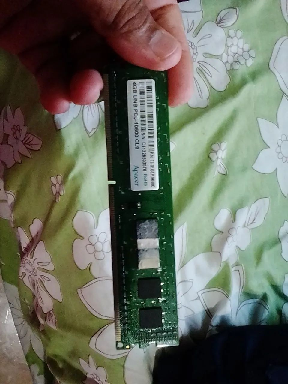 Memória RAM Apacer 4GB DDR3 10600 CL9 - Foto 5