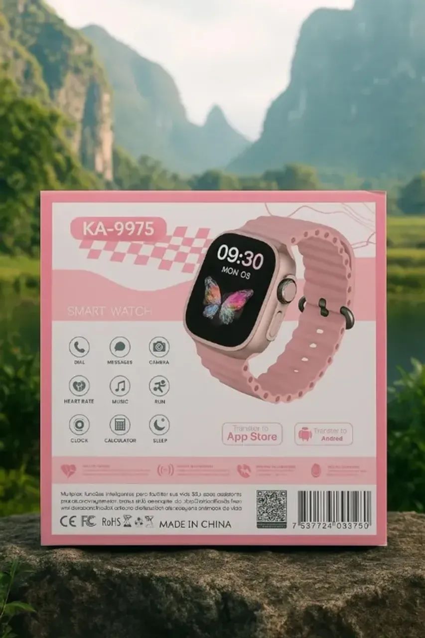 Relógio Smartwatch Digital com 4 Pulseiras - Foto 4