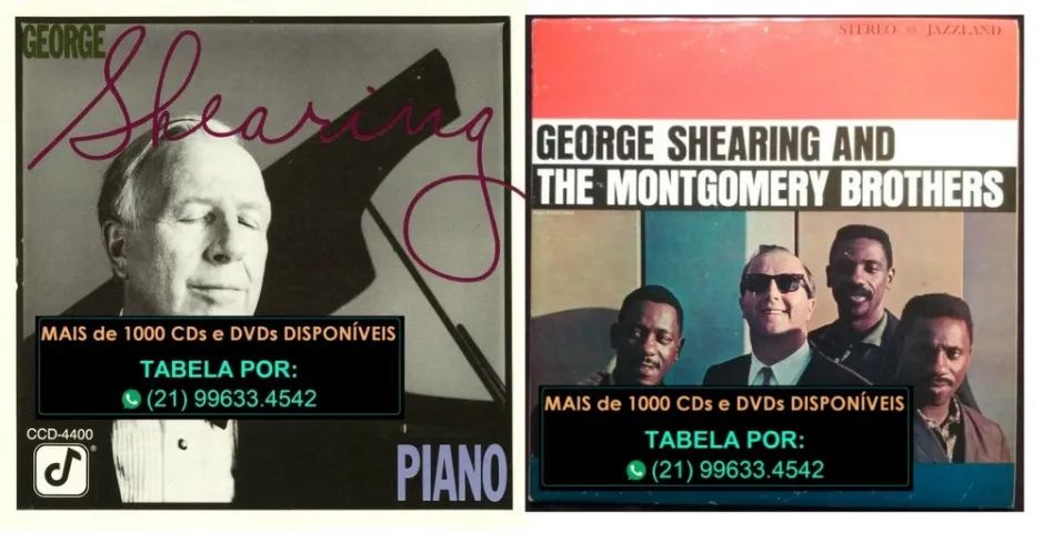 Oito CDs do pianista George Shearing - Foto 2