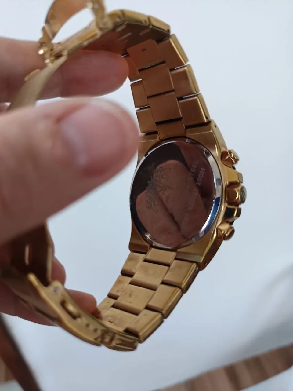 Relógio Oriente Série ouro na caixa  - Foto 5