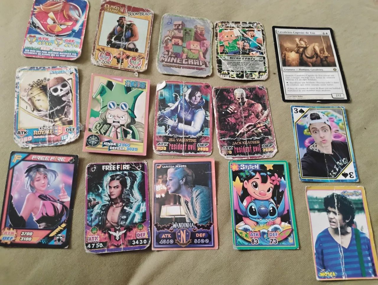 Lote de 83 cards cartas maioria do Naruto e algumas Dragon Ball  - Foto 3