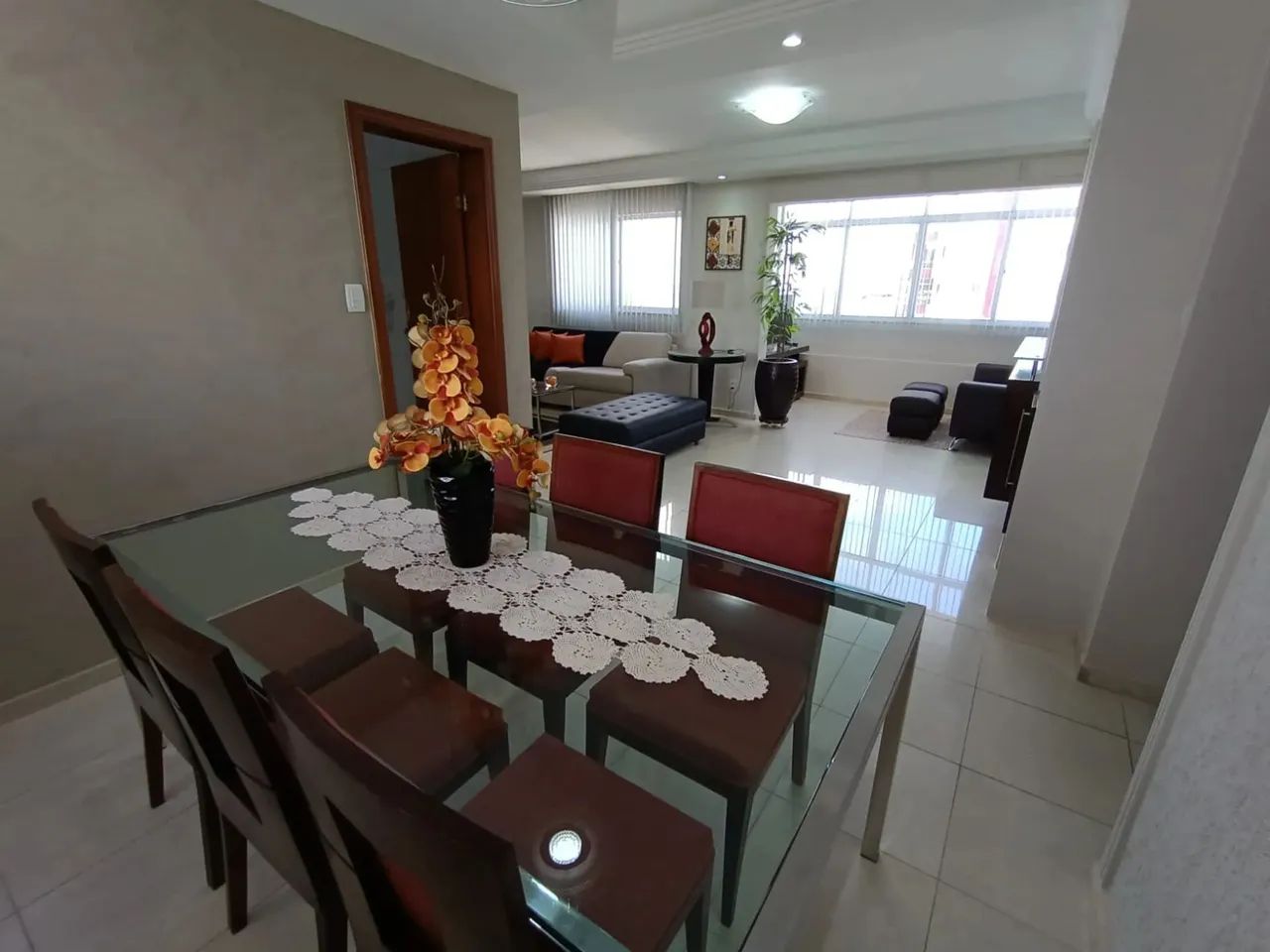 Alugo apartamento mobiliado  de 4/4 na Pituba com 160m2 - Foto 7