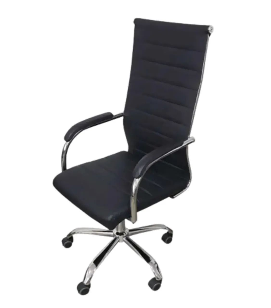 Cadeira de Escritório Executiva Giratória Preta - LOJA IKONMIXOFFICE 