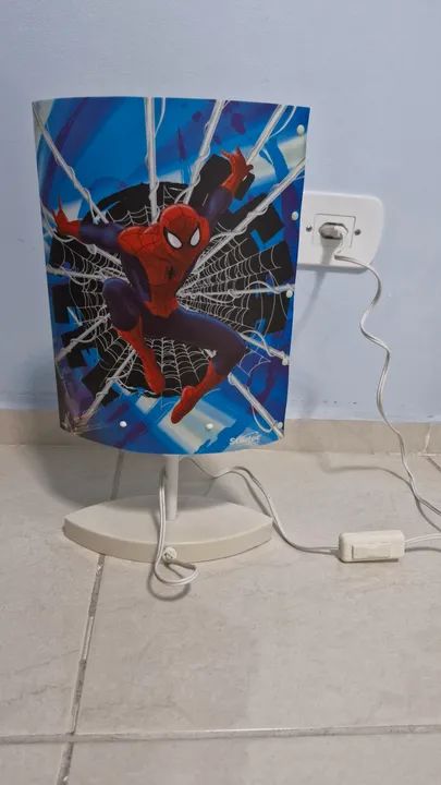 Abajour luminária homem aranha - Foto 3
