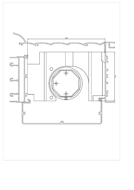Mancal para janela integrada de alumínio - Foto 4