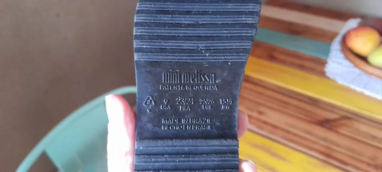 Sandália Mini Melissa Infantil - Foto 3