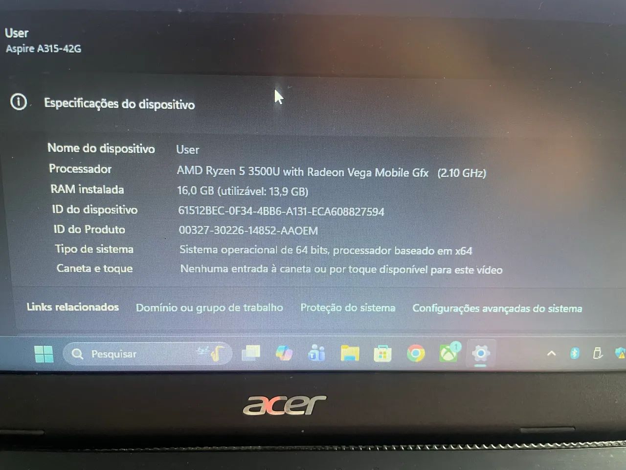 Notebook Gamer Acer Aspire - Foto 3