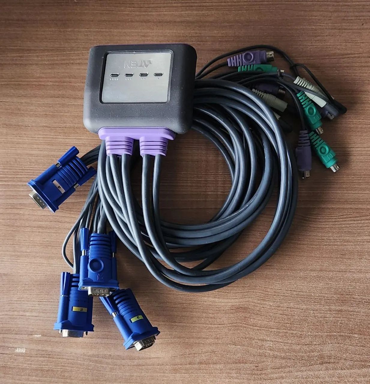 Switch KVM Aten 2 Portas - Foto 5