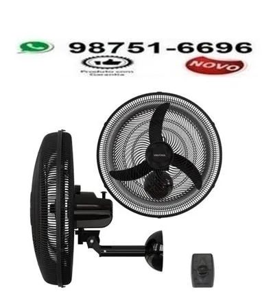 Ventilador de Parede Ventisol 50Cm Preto