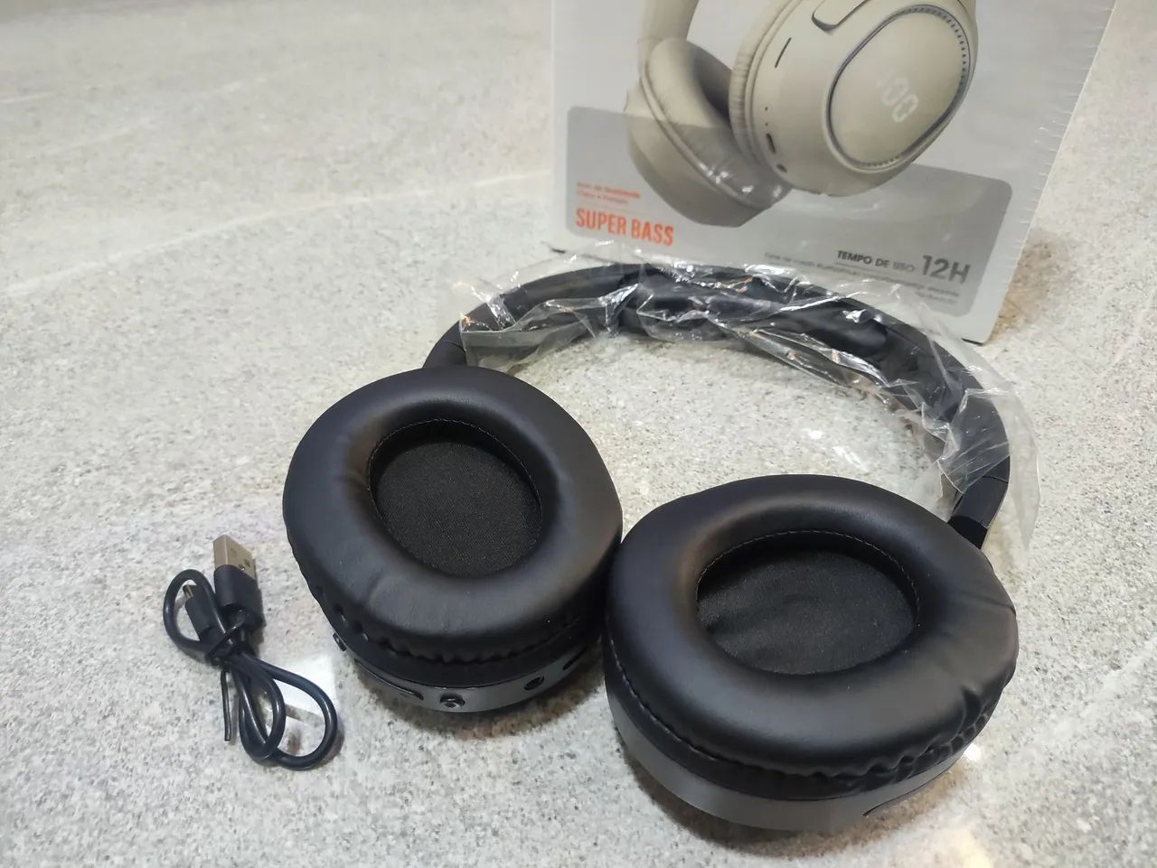 Fone de ouvido bluetooth hmaston 12h bateria - Foto 2