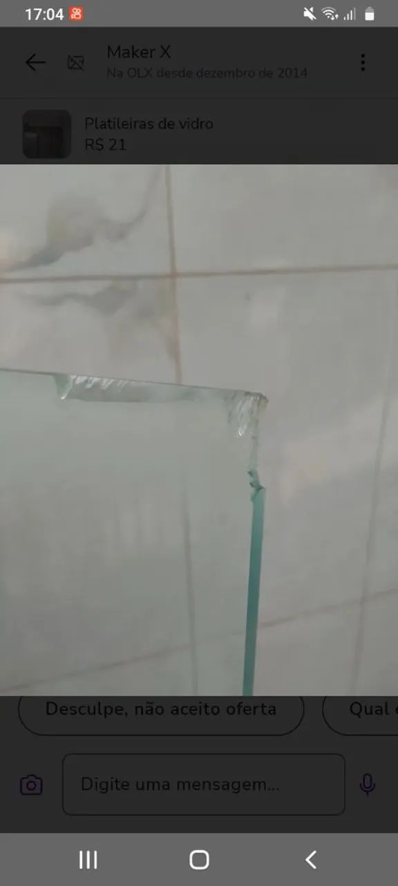 Platileiras de vidro. RESTA POUCAS UNIDADES APROVEITE POIS ESTÁ ACABANDO. - Foto 3