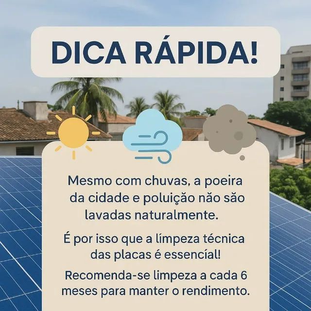 FAÇO LIMPEZA DE PLACAS SOLARES - Foto 4
