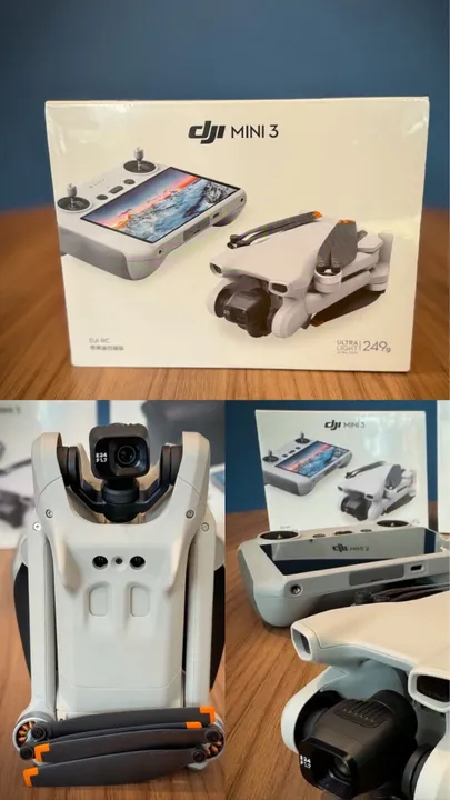 Dji mini 3 com tela Lacrado + Brinde