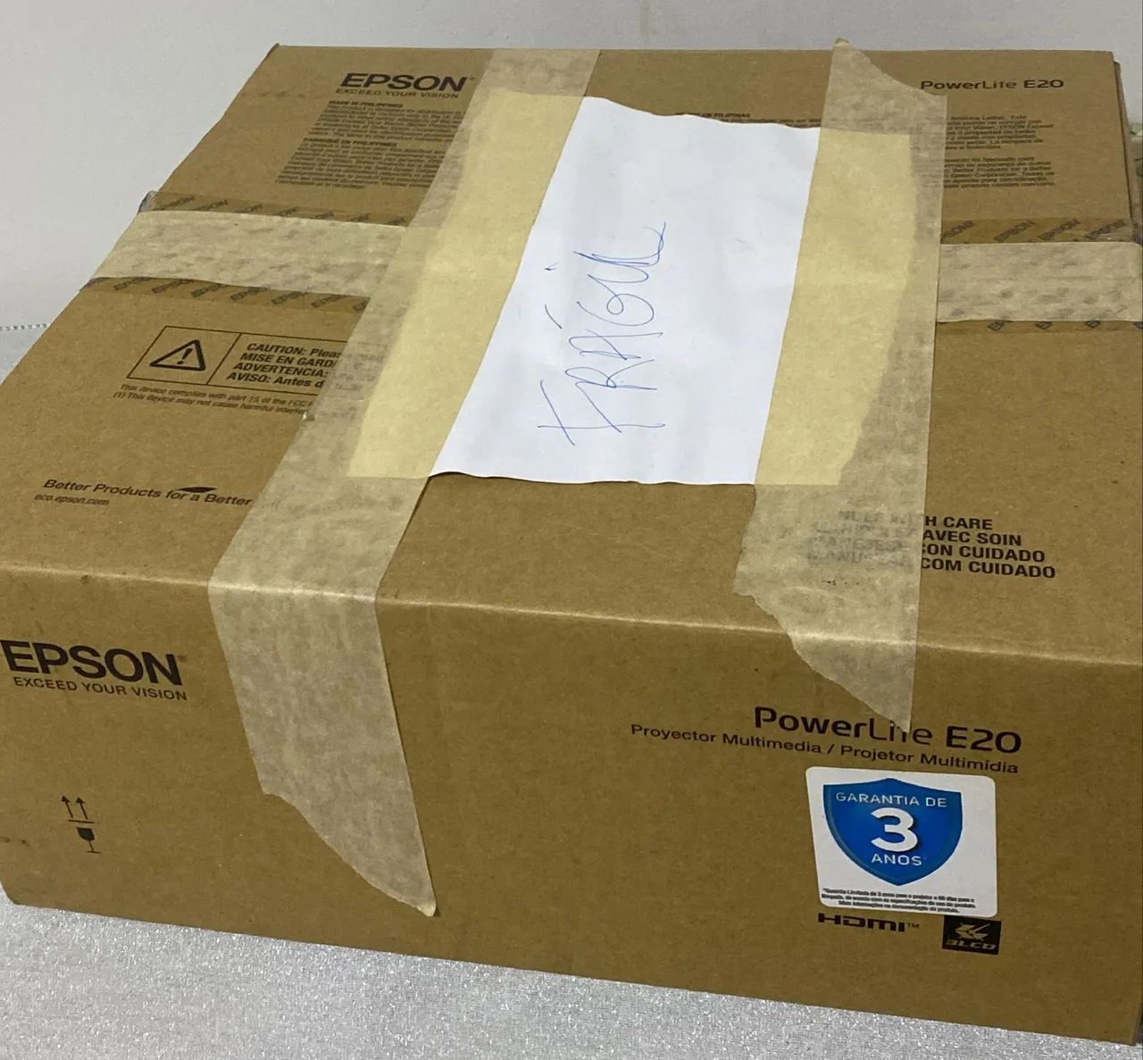Projetor Epson PowerLite E20 - Tecnologia 3LCD com 3.400 lumens - Foto 5