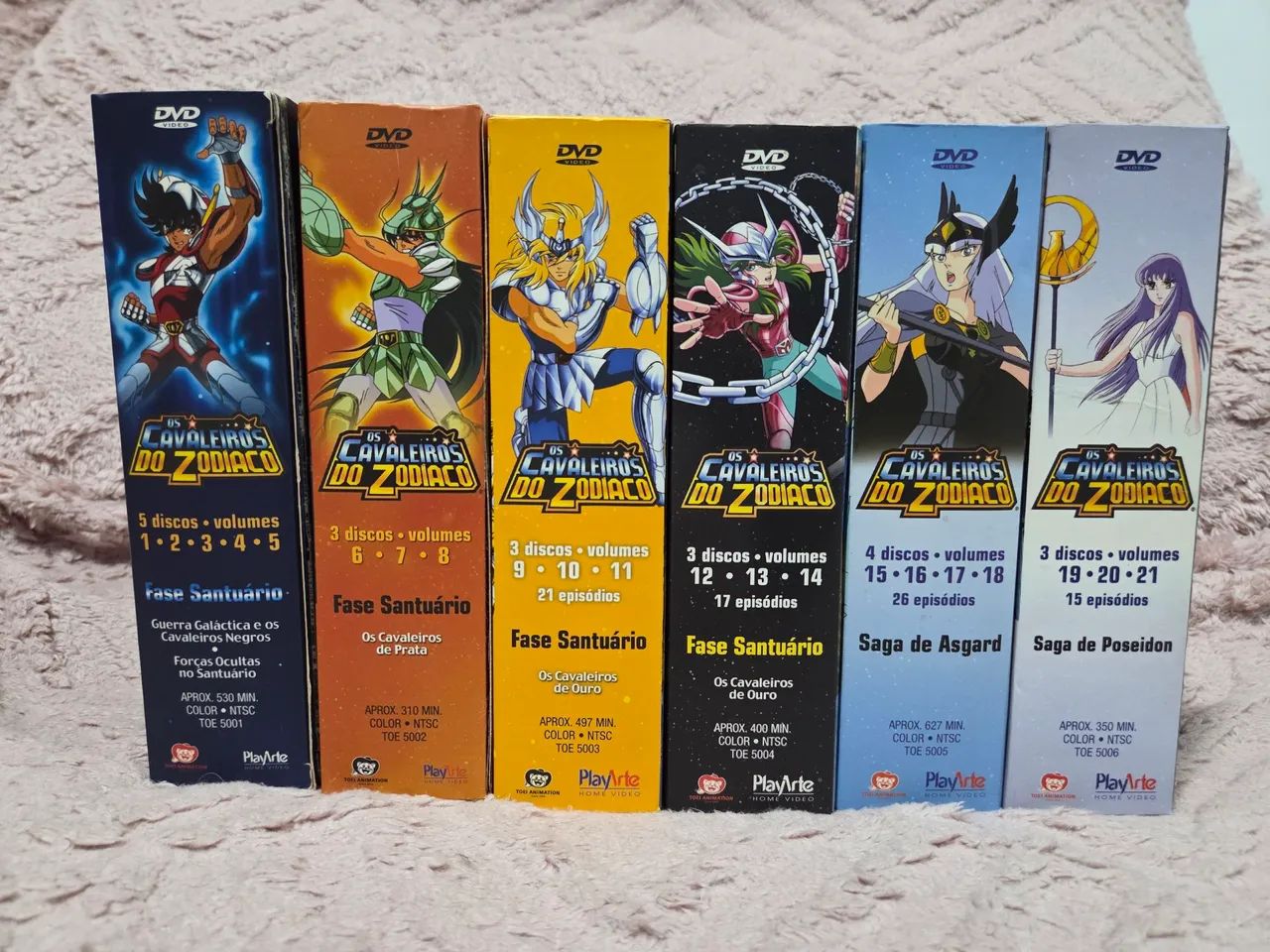 AWARD 2014 DVD セット Boxes Cavaleiros do Zodíaco Fase Clássica + Lata - CDs, DVDs etc