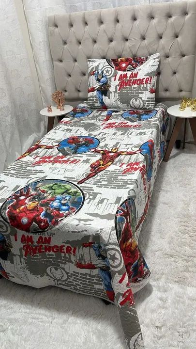 COBRE LEITO INFANTIL PERSONAGENS  - Foto 5