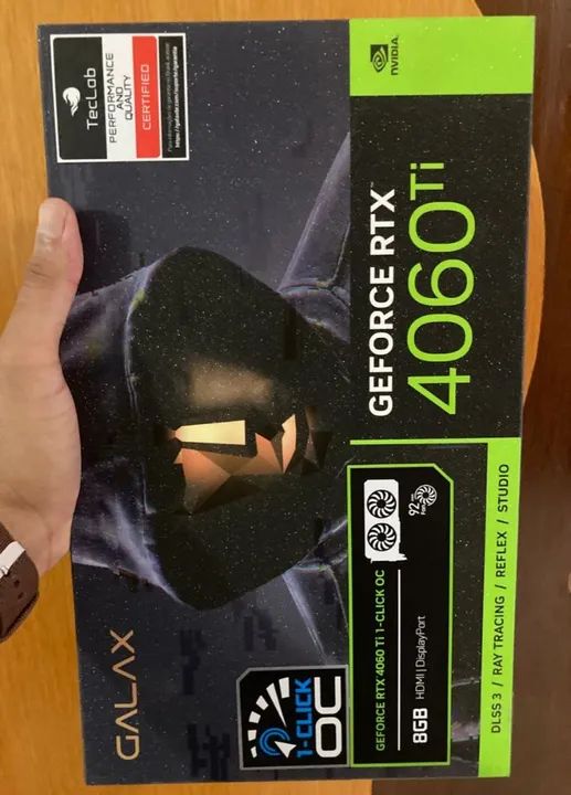 RTX 4060 ti placa de vídeo top 5 meses de uso 