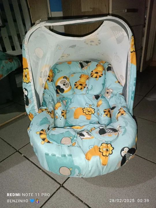 Bebê Conforto com Capa de Proteção - Foto 4