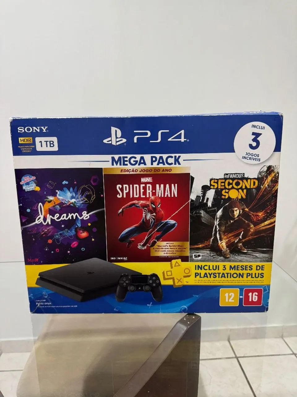 PS4 slim 1 TB pack de jogos incluso  - Foto 2
