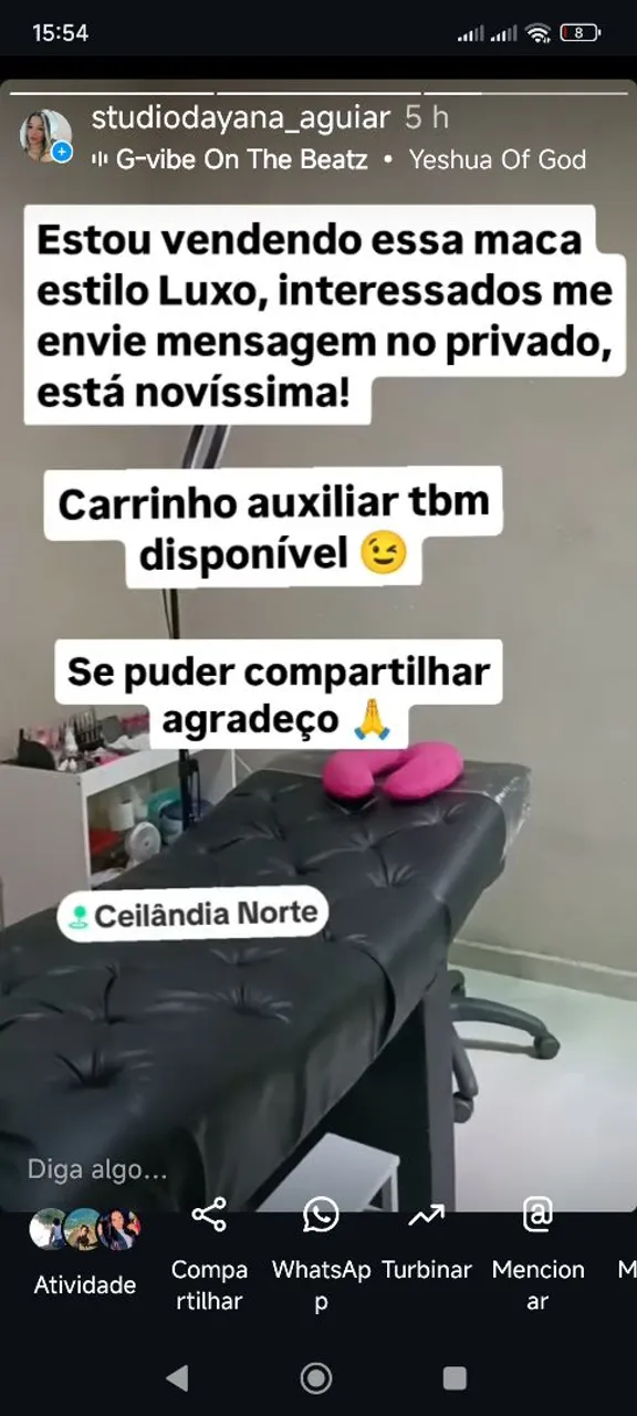 Maca estilo luxo