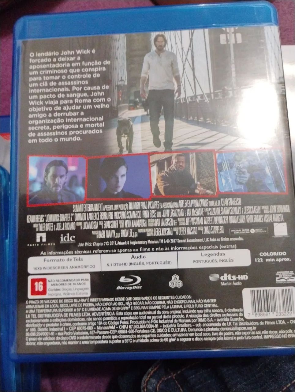 Blu-ray John wick um novo dia para matar - Foto 2