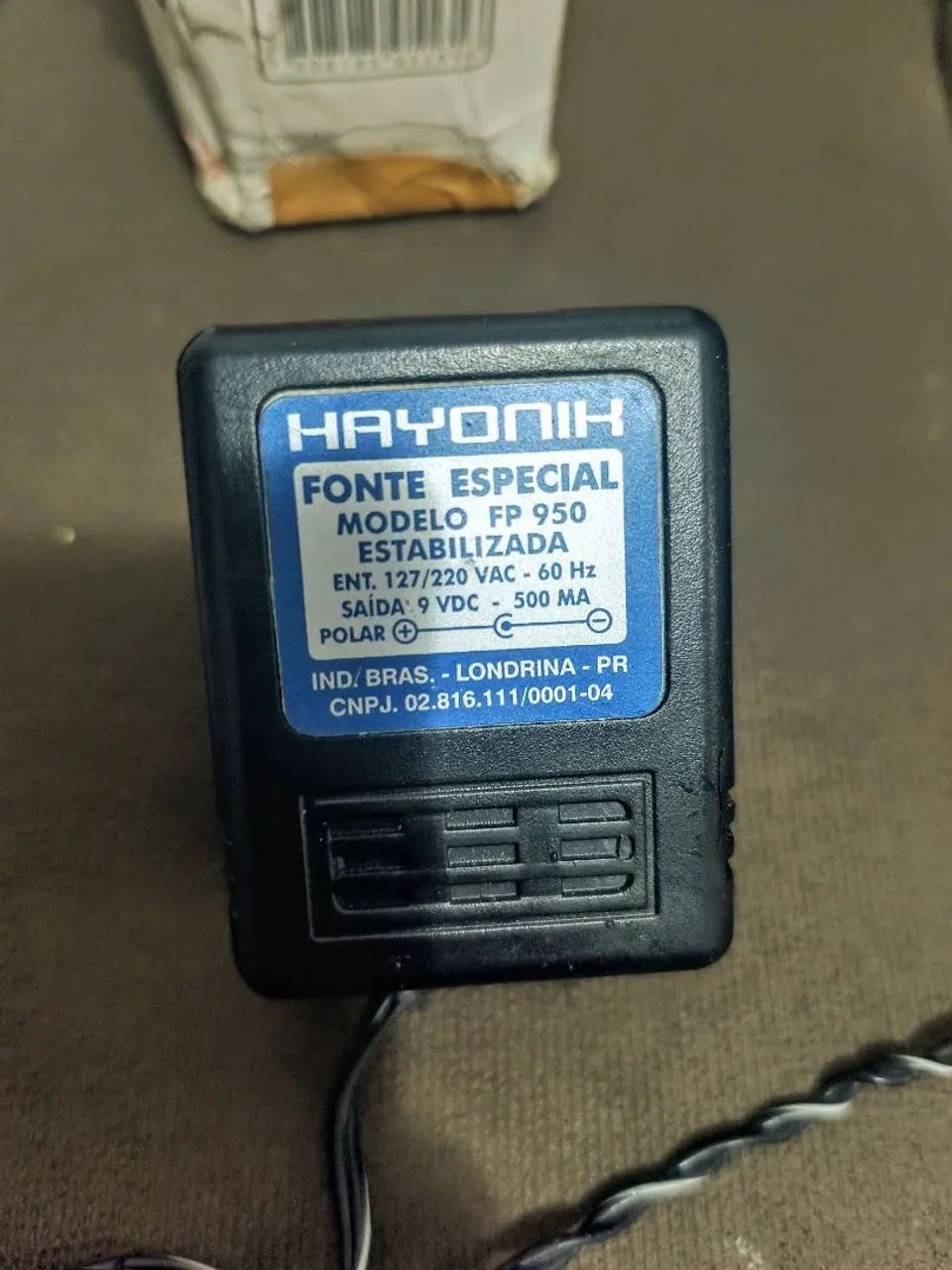Fonte Hayonik FP 950 9V 500mA - Foto 3