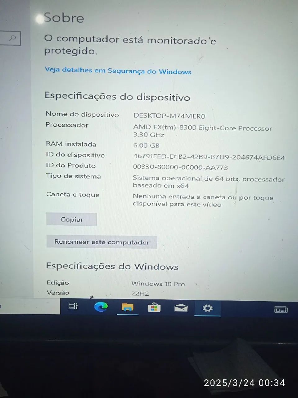 Kit Placa-mãe AMD FX(tm)-8300 Eight-Core Processor - Foto 6