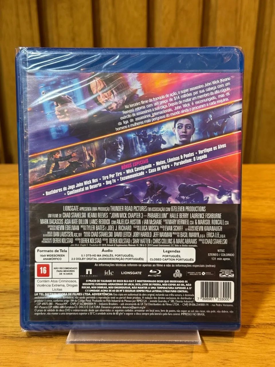 Blu-Ray - John Wick: Parabellum - Lacrado Original - Foto 2