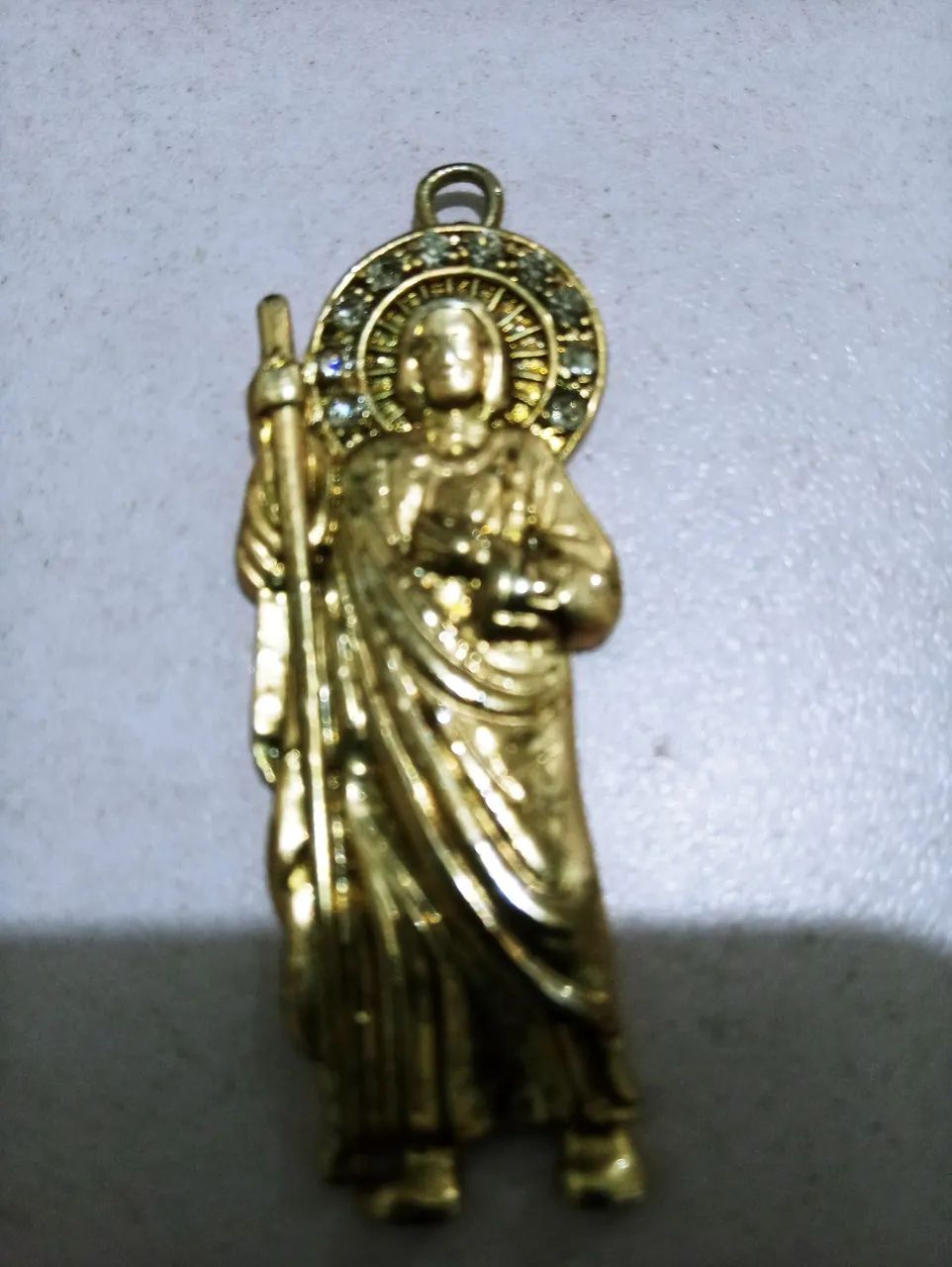 Pingente de São José - Dourado - Foto 2
