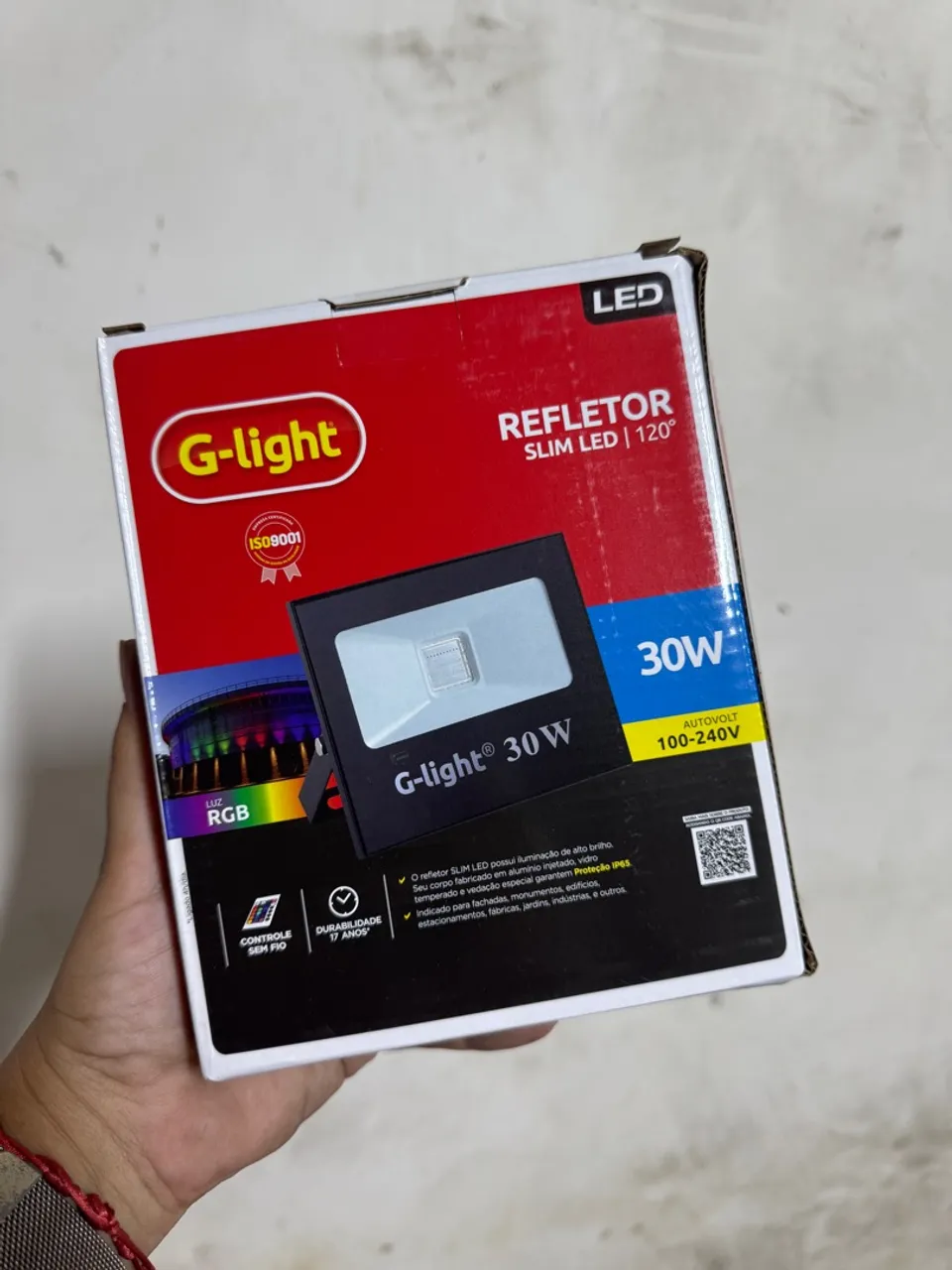 Refletor slim led